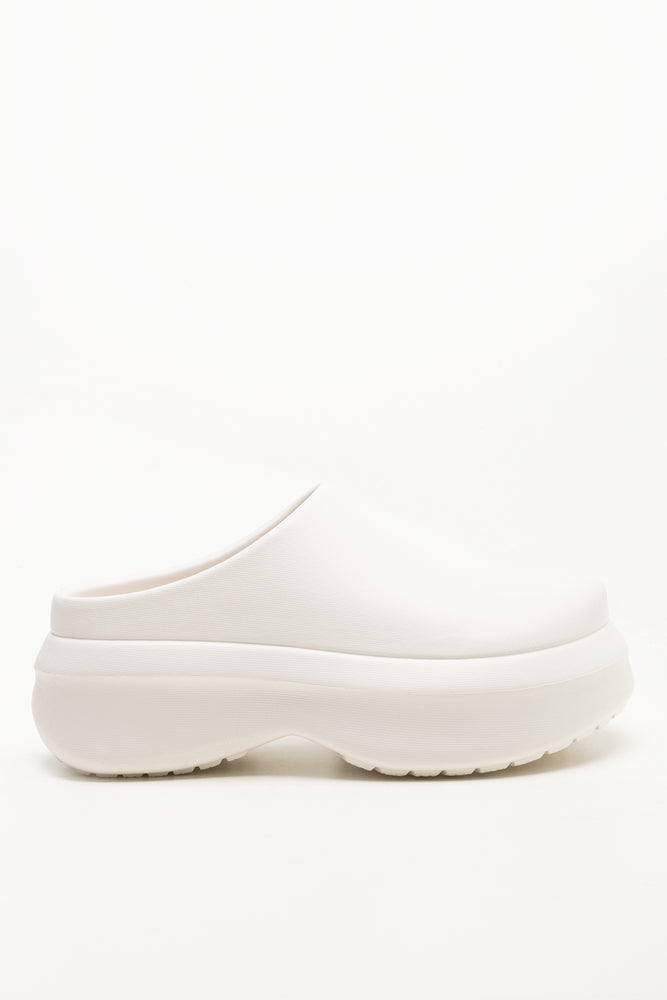 Platform Mule Clogs Cream (1)