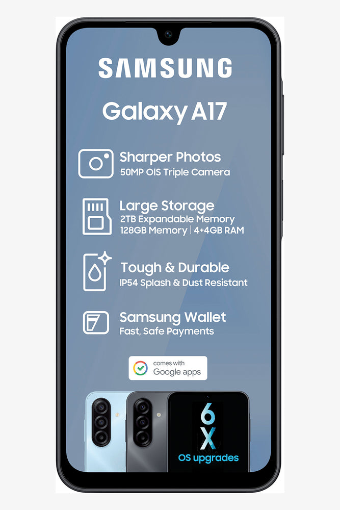 Samsung A17 Black