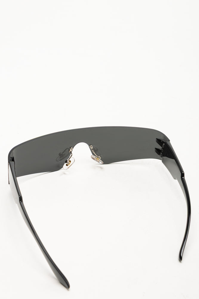 Visor Sunglasses Black (1)