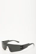 Visor Sunglasses Black (2)