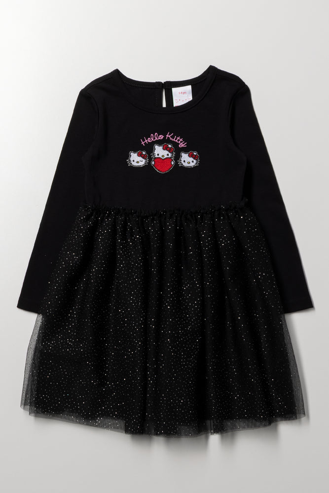 Hello Kitty Tulle Dress Black