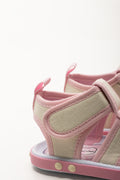 Butterfly Sandals Cream And Pink (3)
