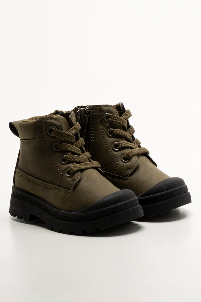 Combat Boots Green