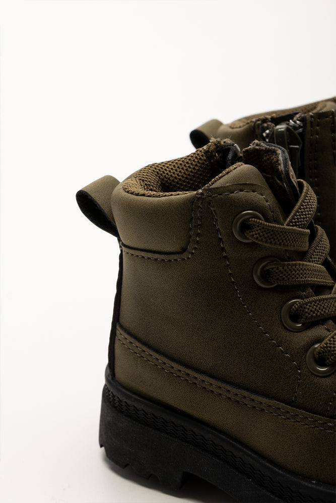 Combat Boots Green (3)