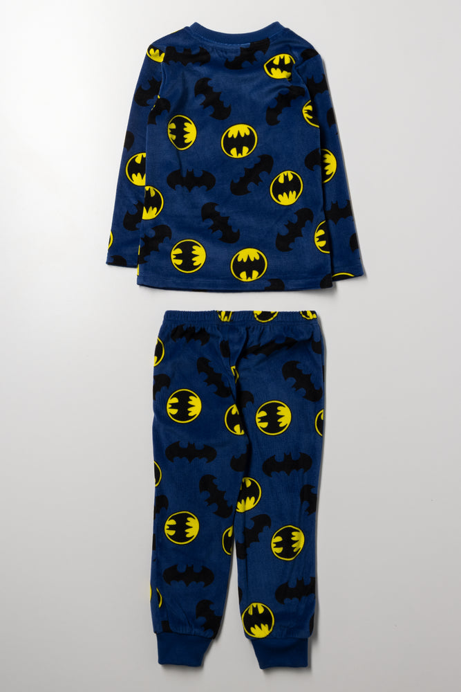 Batman Long Sleeve Pyjamas Dark Blue (2)