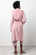 Fleece Gown Pink (2)
