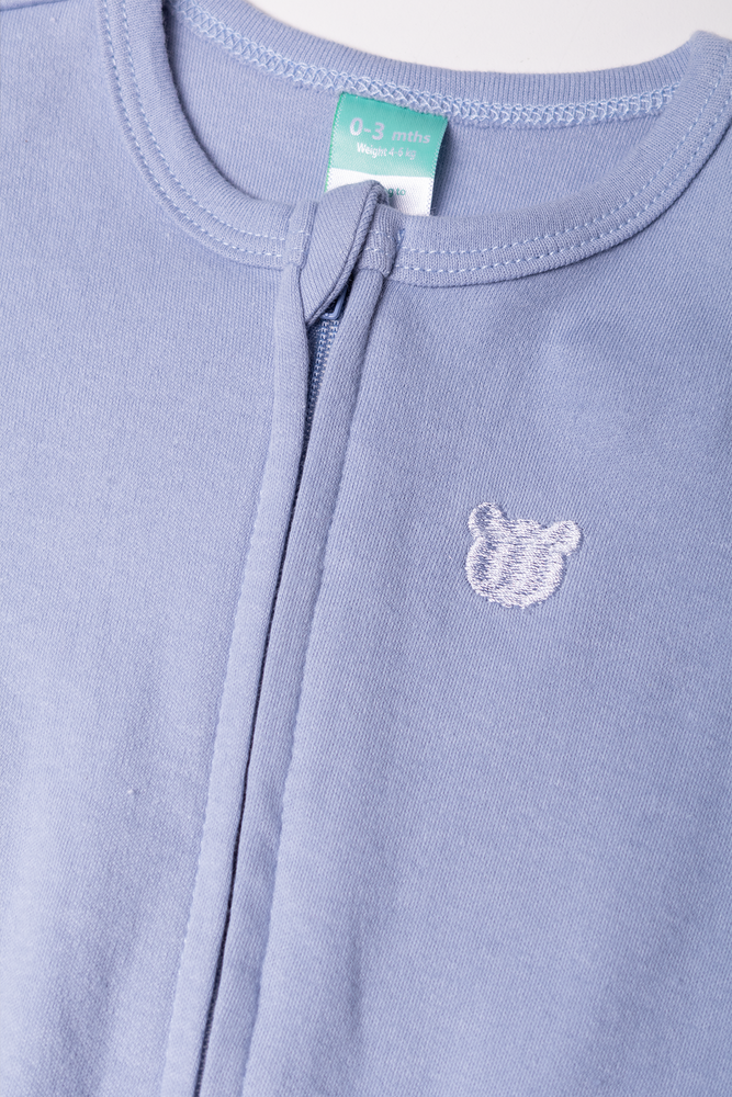 Zip Babygrow Blue (1)