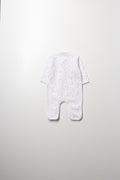 Zebra Babygrow White (2)