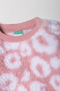 Leopard Sherpa Set Pink (1)