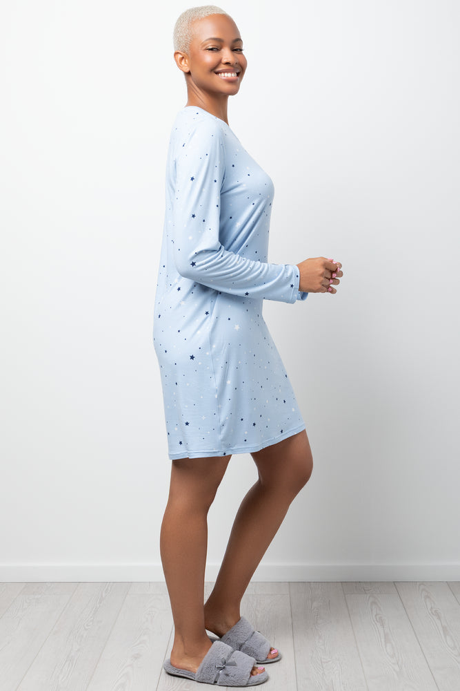 2 Pack Sleepshirts Blue (1)