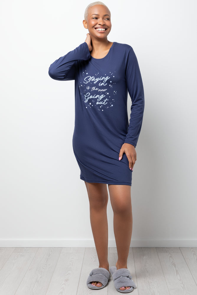 2 Pack Sleepshirts Blue (4)