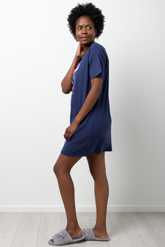Bow Sleepshirt Blue