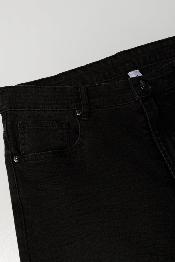 Skinny Denim Jeans Black (1)
