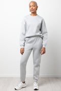 Knit Jogger Grey Melange