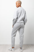 Knit Jogger Grey Melange (2)