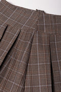 Check Pleated Skirt (1)