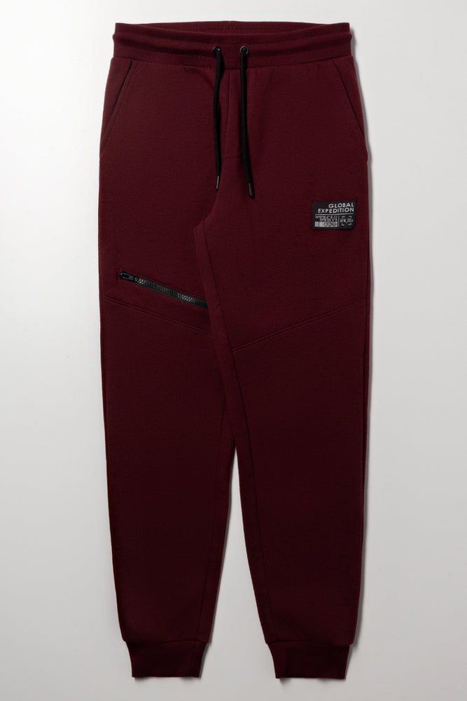Trackpants Burgundy