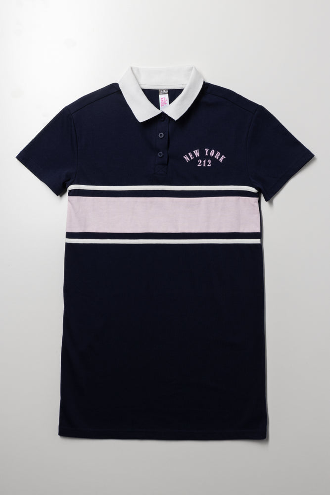 Golfer Dress Navy