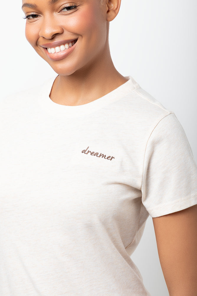 Short Sleeve Pyjama Set Natural (3)