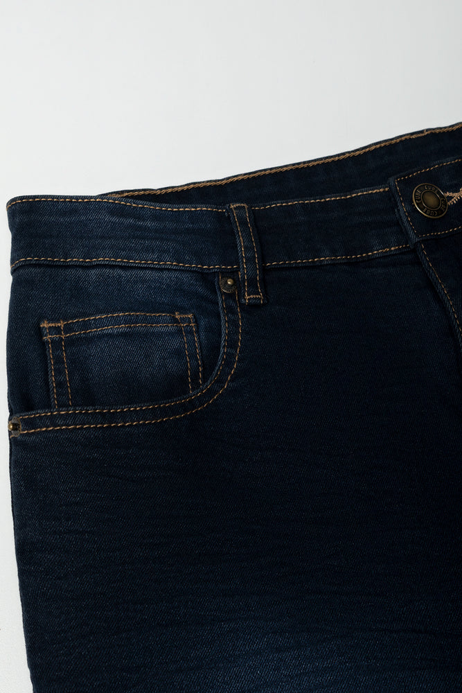 Super Skinny Denim Jeans Dark Blue