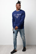 Crew Neck Tracktop Navy (1)