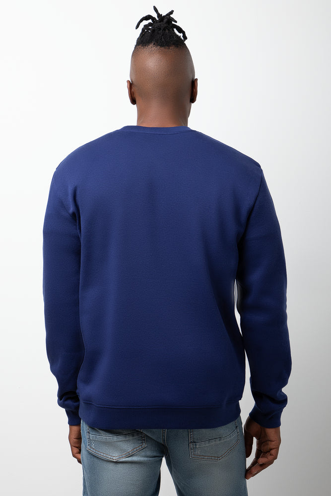 Crew Neck Tracktop Navy (2)