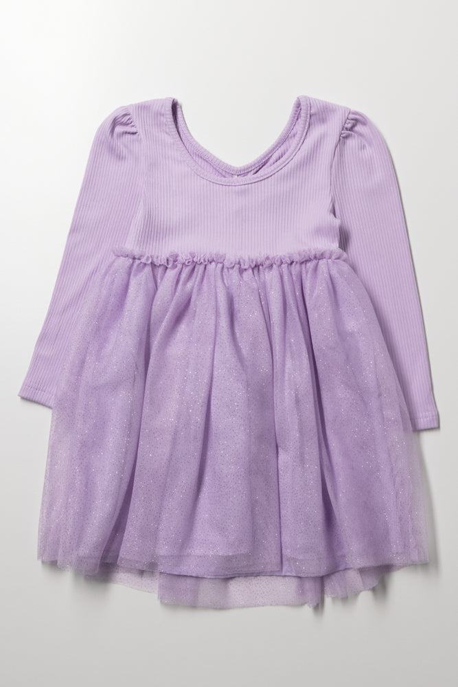 Ballerina Tulle Dress Lilac (2)