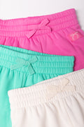 3 Pack Trackpants Green, Pink And White (1)