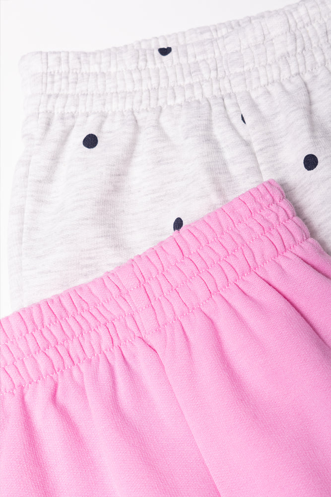2 Pack Trackpants Pink And Grey (1)