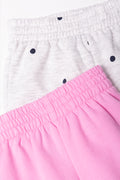 2 Pack Trackpants Pink And Grey (1)