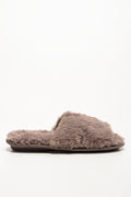 Open Toe Slippers Brown (1)