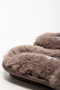 Open Toe Slippers Brown (3)