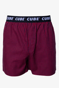3 Pack Boxers Navy And Red (3)