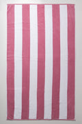 Stripe Bath Sheet Purple