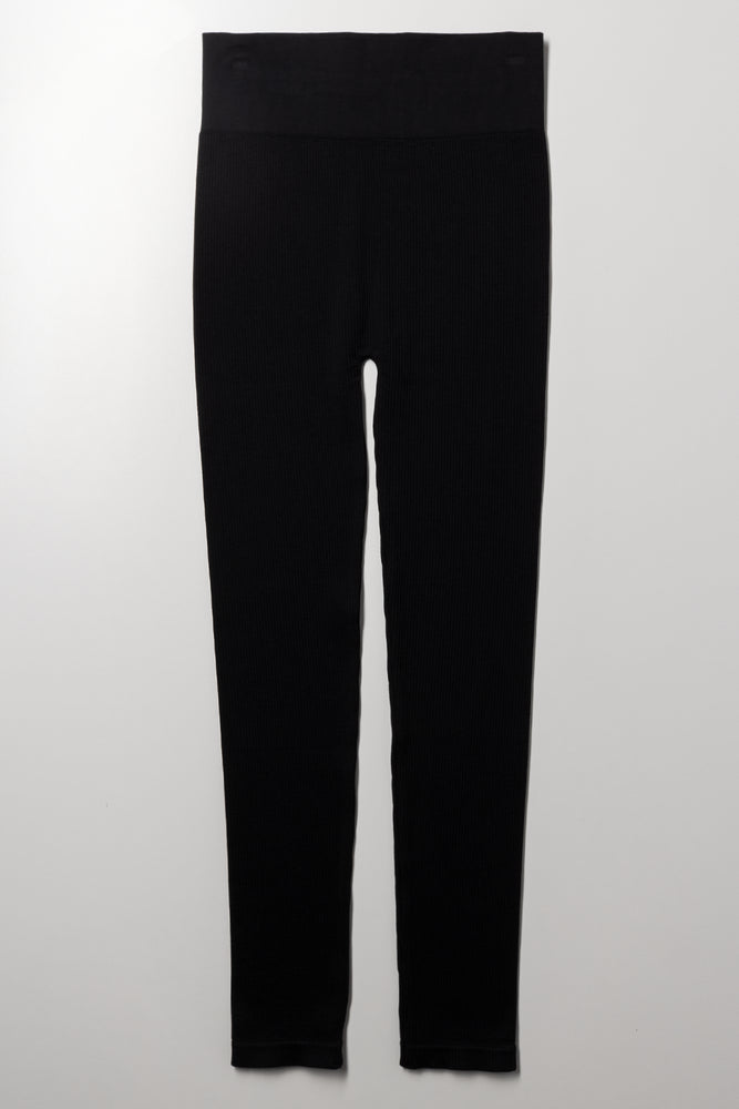 Seamfree Leggings Black (2)