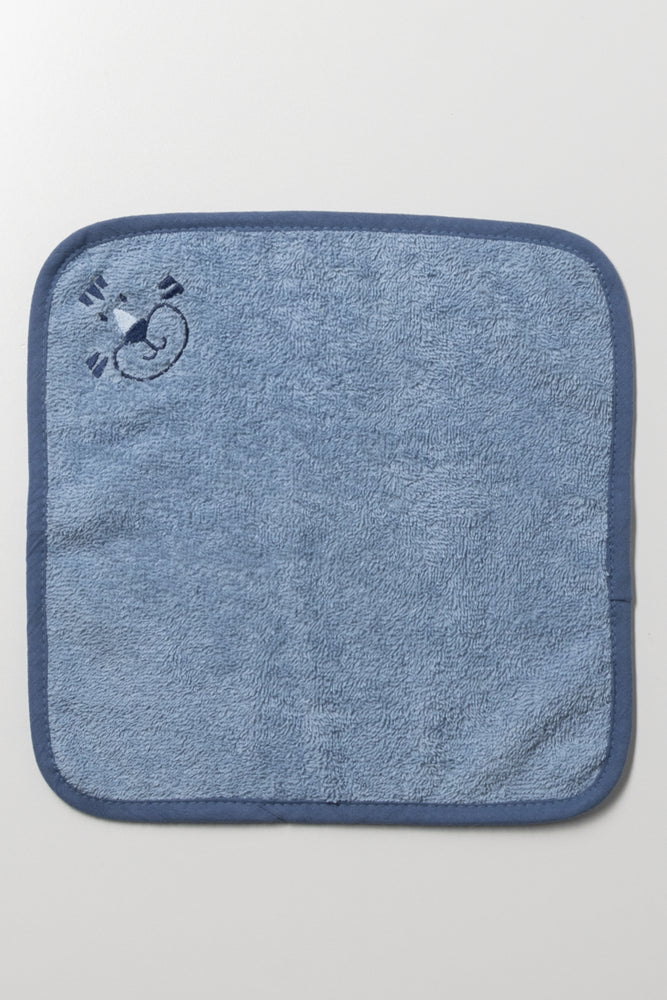 2 Piece Towel Set Blue (3)
