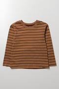 Long Sleeve T-Shirt Brown