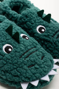 Dinosaur Slippers Green (2)