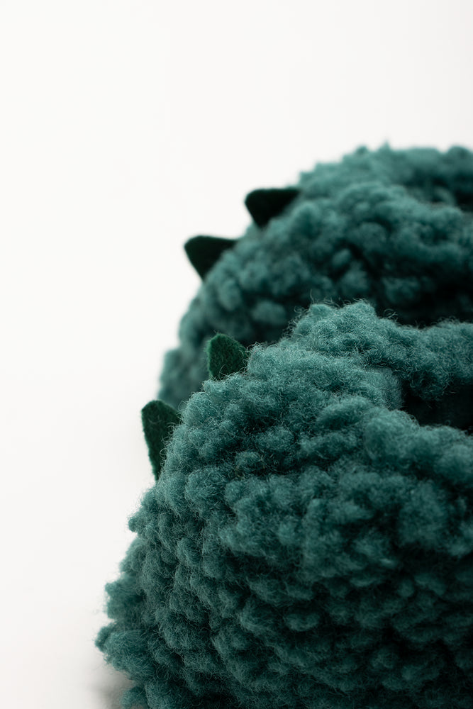 Dinosaur Slippers Green (3)