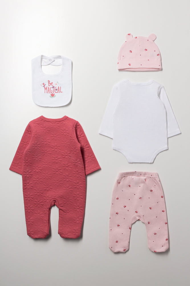 5 Piece Set Pink (4)