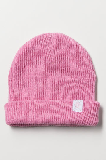 Rib Beanie Pink