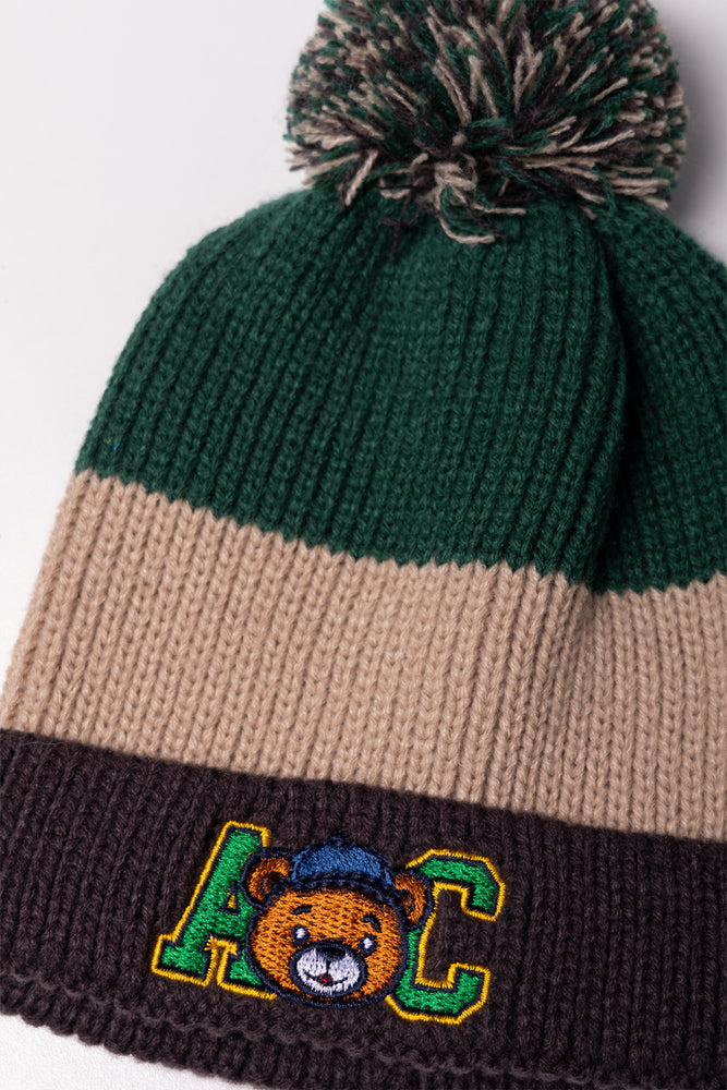 Knit Beanie Green