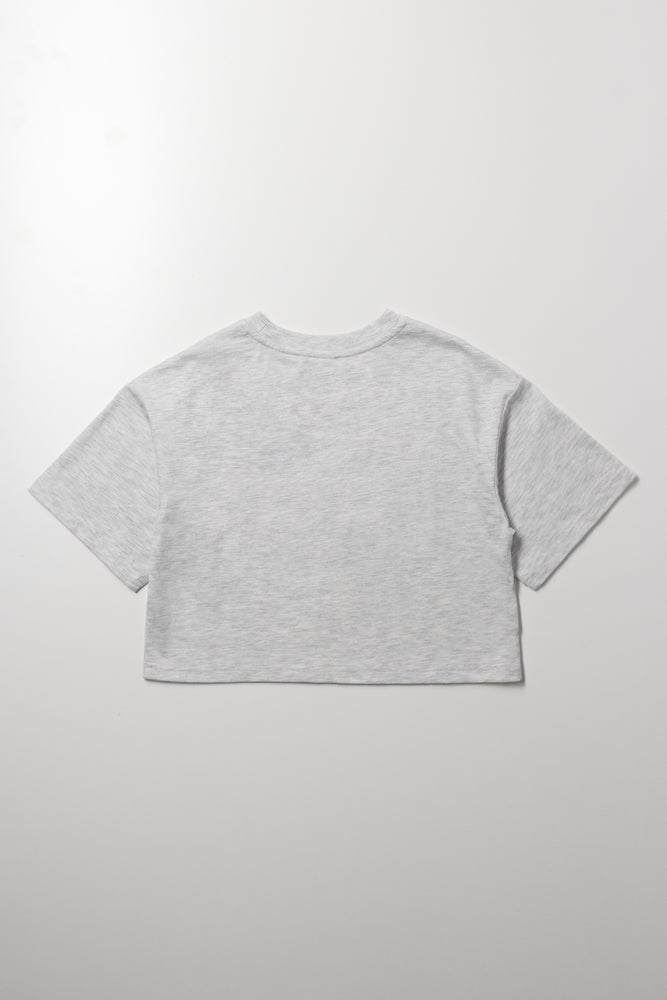 Short Sleeve Boxy T-Shirt White (2)