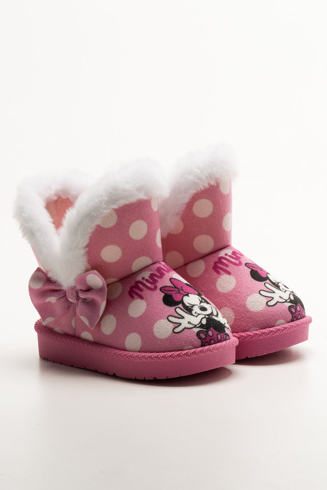 Minnie Mouse Comfort Boots Pink
