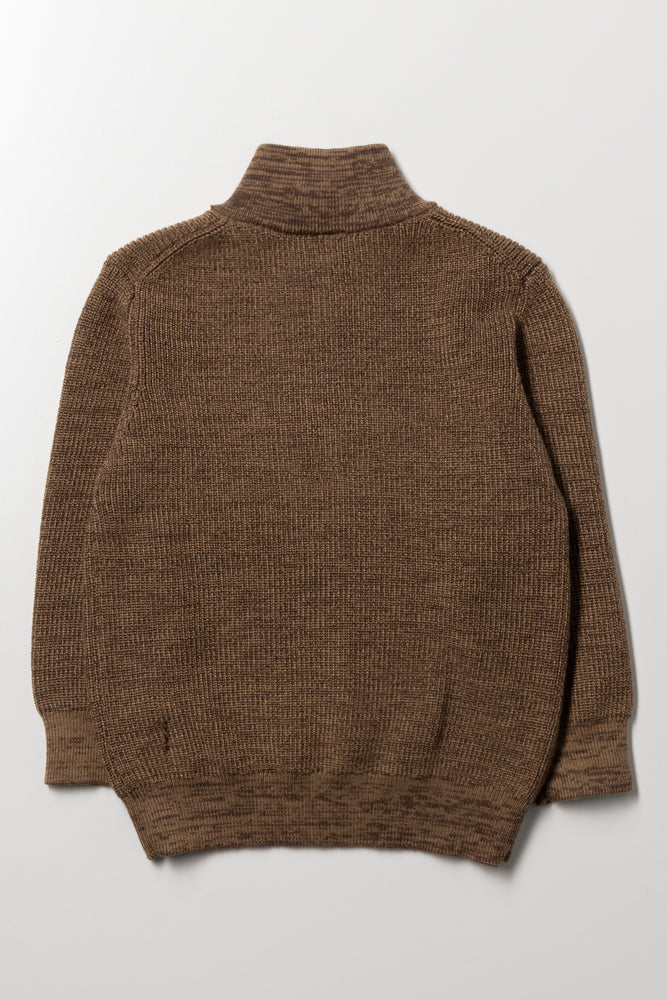 Quarter Zip Jersey Green (2)