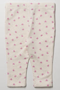 Heart Leggings White (2)