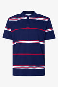Stripe Short Sleeve Golfer Multicolour