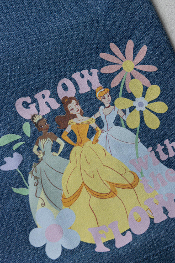 Disney Princess Pinafore Set Mid Wash (3)