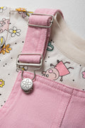 Peppa Pig Pinafore Set Pink (1)