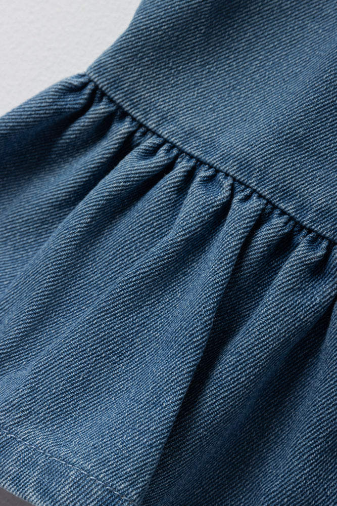 Tiered Pinafore Dress Set (2)